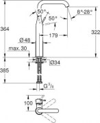 GROHE ESSENSE 32901001 SXEDIO